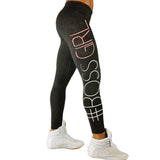 Women High Waist Girl Boss tights